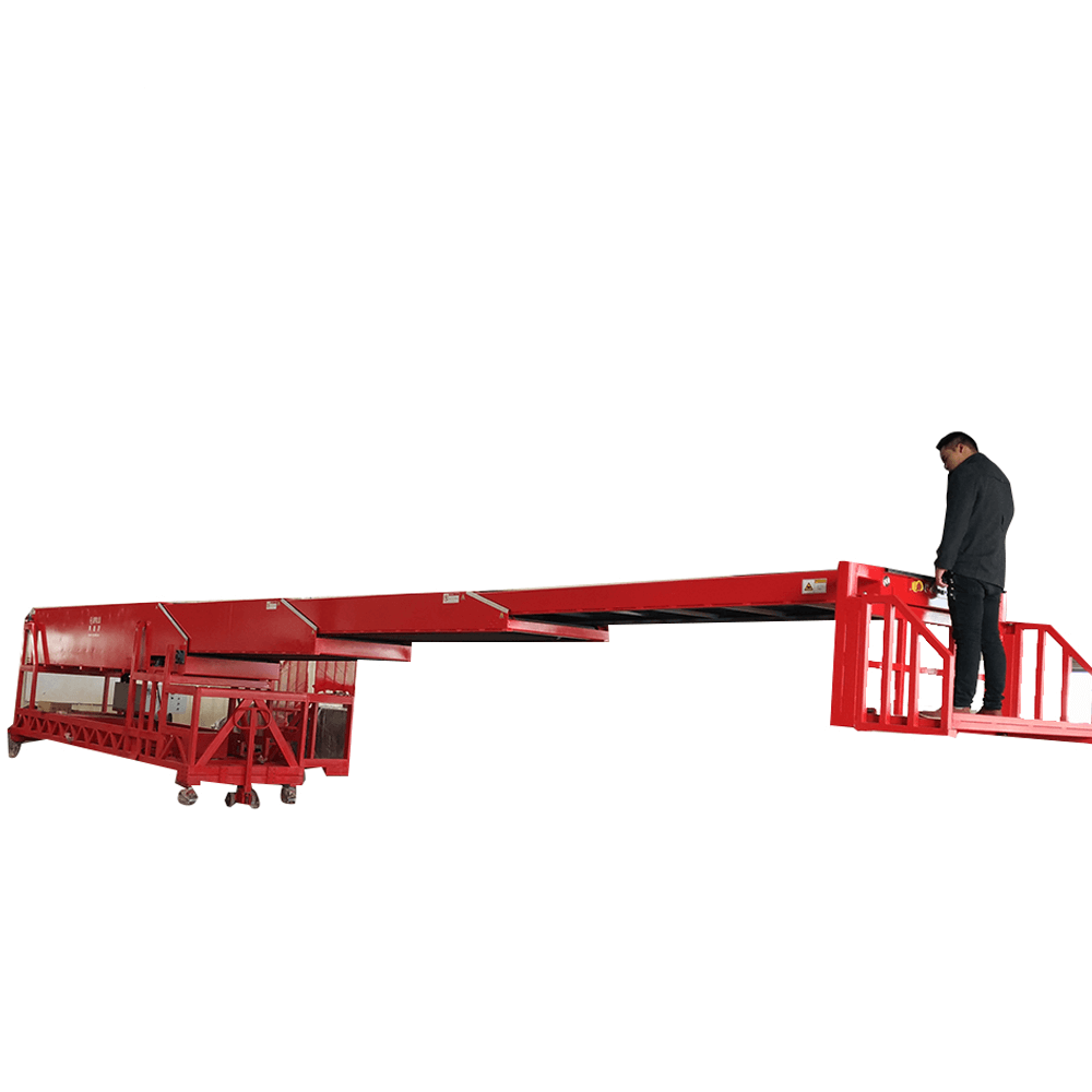 高架型伸縮裝車輸送機